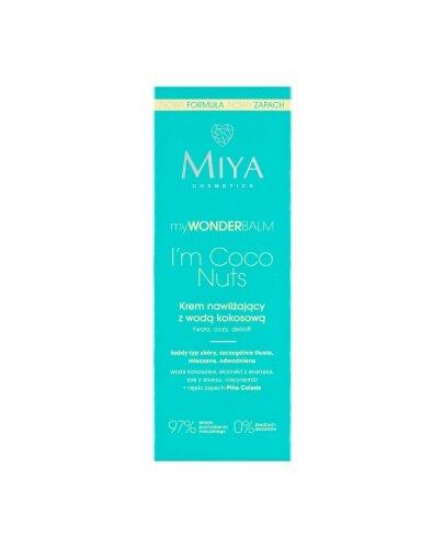 MIYA myWONDERBALM I'm Coco Nuts Krem nawilżający z wodą kokosową, 75 ml